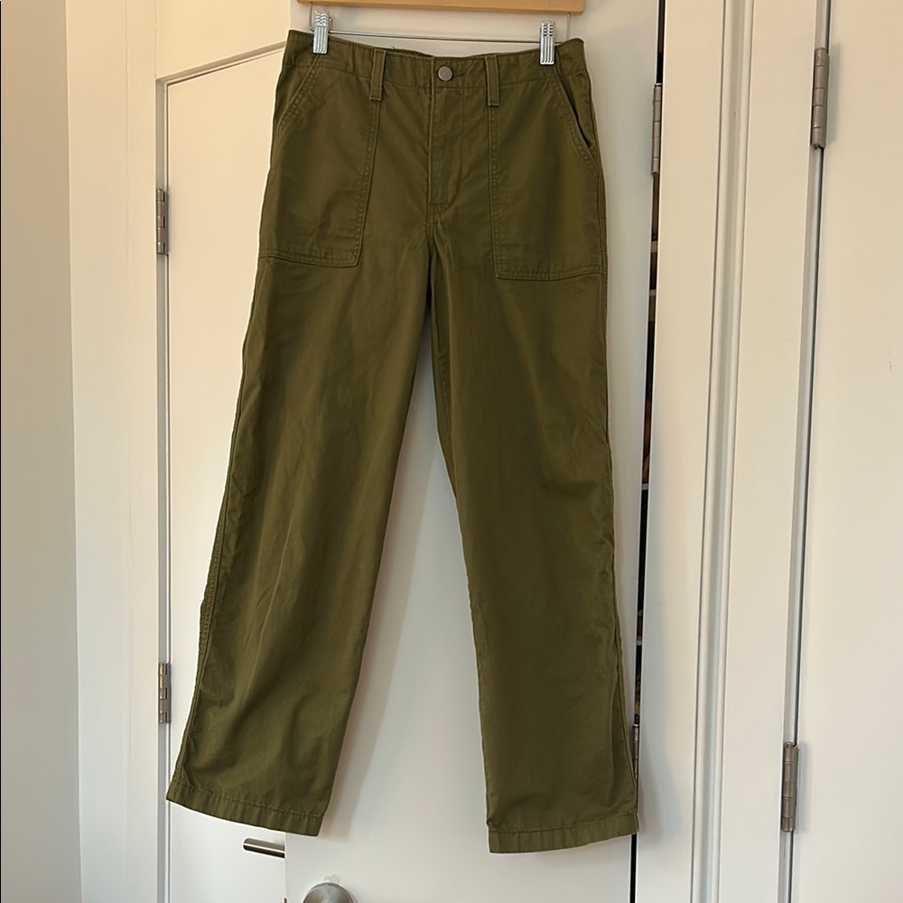 Levi's Baggy ‘94 Green Cargo Pants Rugged Outdoor Style